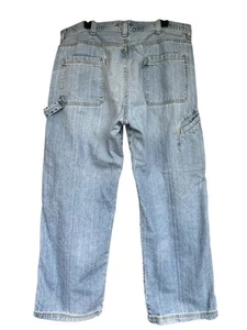 Vtg Y2K Levi’s Silvertab Carpenter Loose Fit Men’s Jeans Sz 38x32 Skater Grunge - Picture 1 of 14