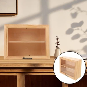 Bread Box Counter: Small Bread Keeper Holder Organizer With Window - Tea - Picture 1 of 12