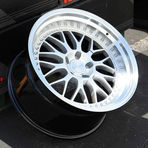 19x9.5 Hyper Silver Wheels ESR SR01 SR1 5x114.3 22 (Set of 4) 72.56 - Picture 1 of 7
