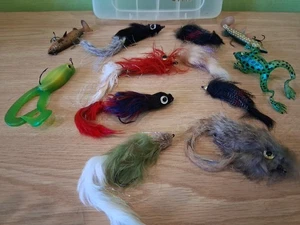 Hechtfischen Streamer Kunstköder Spezialköder  12 Stck. 7 bis 15 cm - Bild 1 von 16