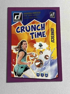 Panini Donruss WNBA Crunch Time #9 2025 SABRINA IONESCU púrpura prueba de prensa - Imagen 1 de 2