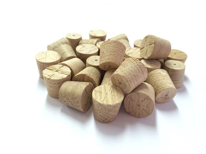 APPLEBY WOODTURNINGS 13mm European Oak Tapered Wooden Plugs 100pcs
