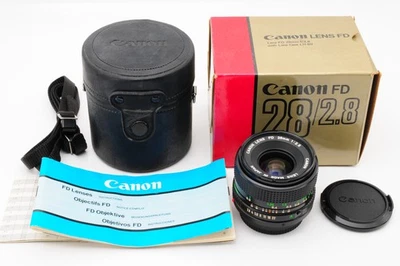 [Top MINT in BOX] Canon New FD NFD 28mm f2.8 MF Wide Angle Lens From JAPAN #62 - Image 1 of 4