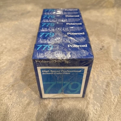 Polaroid 779 High Speed Instant Color Film, Exp 09/96 New Sealed Lot of 5 - Image 1 of 4