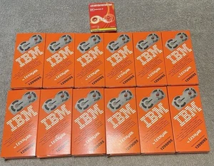 12 IBM 1299095 Black High Yield Correctable Film Ribbon Lot - Afbeelding 1 van 5