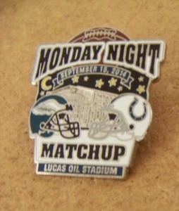 2014 Monday Night Eagles Colts pin Lucas Oil Stad Philadelphia Indianapolis 4409 - Picture 1 of 8