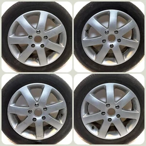 BMW 1er E82 E87 3er E46 Z3 Z4 E85 Alu-Felgen LK 5x120 ET45 Reifen 205/55 R16 - Bild 1 von 6