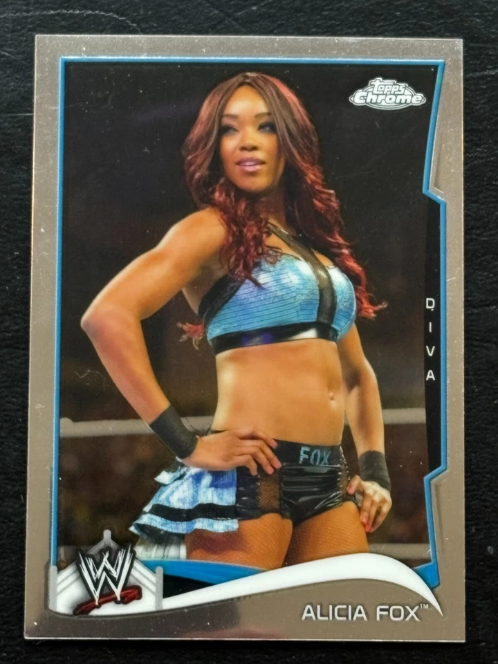 Alicia Fox 2014 Topps Chrome WWE DIVA #56 - Image 1 of 2