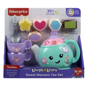 Fisher-Price Laugh & Learn Sweet Manners Tea Set wonderful toy - Picture 1 of 5