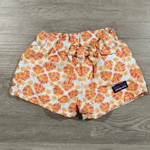 Patagonia Kids Orange Shorts 6 months - Picture 1 of 5