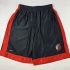 VTG Nike Team Portland Trail Blazers NBA Shorts Mens XL X-Large Basketball Y2k