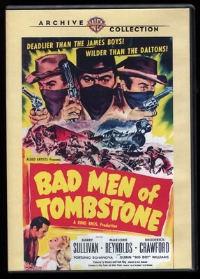Bad Men Of Tombstone DVD R0 US Import Warner Archive Collection  - Image 1 of 2
