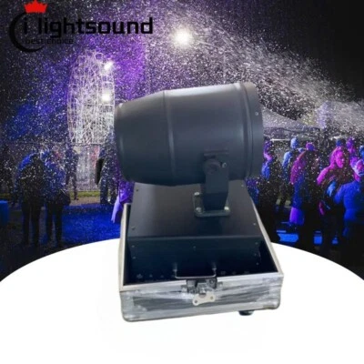 2000W Snow Machine Stage Snowflake Maker for Xmas Party Snow Decor w/Remote+case - Image 1 of 4