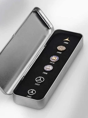 NEW Genuine Mercedes-Benz Vintage Stars Pin Set B66043065