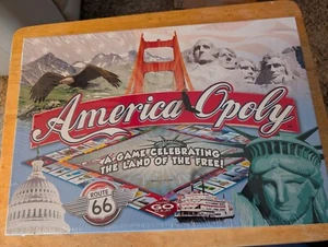 America-Opoly Brettspiel Late For The Sky Made in USA Neu ungeöffnet - Bild 1 von 2