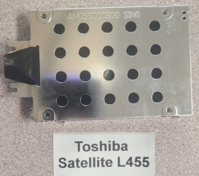TOSHIBA Satellite L455-S5000 L455-S5046 L455-S5009 Laptop HDD Caddy w/ Screws - Image 1 of 3