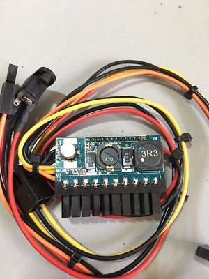 FSP065-DC12(20) 9OC0651200 FSP 65W 12v DC to DC Mini ITX 20-Pin ATX Power Supply - Image 1 of 2