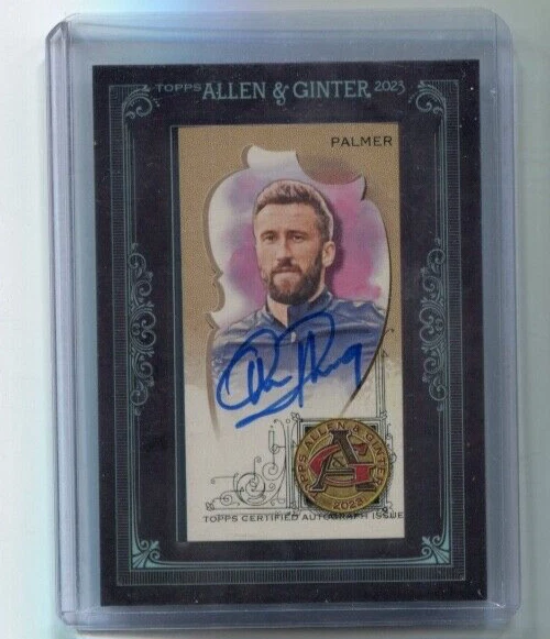 2023 Topps Allen & Ginter - OLLIE PALMER - Mini Black Framed Autograph #d/25 - Image 1 of 1