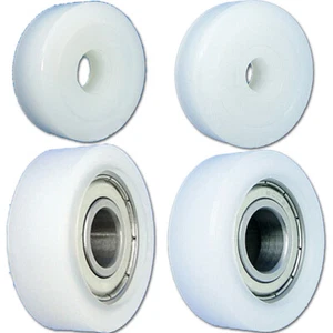  Profil- Kunststoffrolle für Tore mit/ohne Lager Polyamid Ø25mm -  Ø91mm - Bild 1 von 56