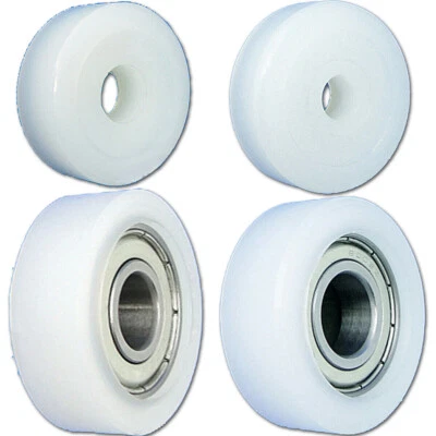  Profil- Kunststoffrolle für Tore mit/ohne Lager Polyamid Ø25mm -  Ø91mm - Bild 1 von 4