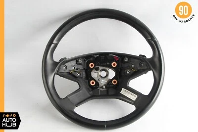 09-13 Mercedes W251 R350 GL450 ML550 Driver Steering Wheel Black 1644607703 OEM - Image 1 of 4