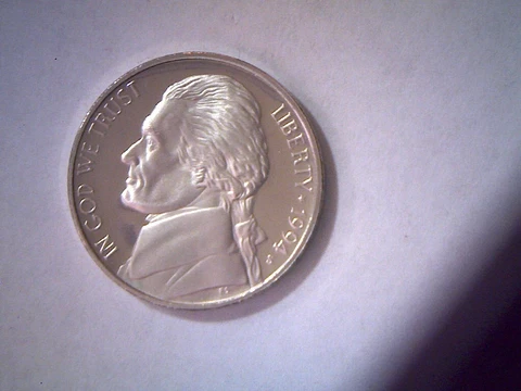 1994 S 5C Proof Jefferson Nickel **Free Shipping** Cover