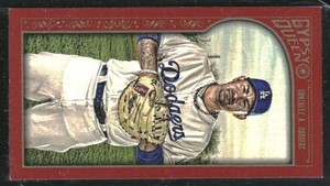 2015 Topps Gypsy Queen Mini Red #111 Adrian Gonzalez /50