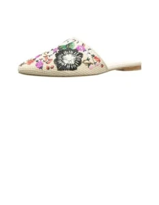 Kate spade new york monteclair mule embroidered canvas size 7.5 NIB - Picture 1 of 5