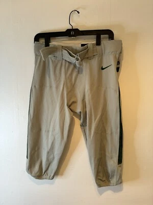 Nike Baylor University Custom Vapor Pro Football Pants Men's Large Grey NEW - Image 1 of 4