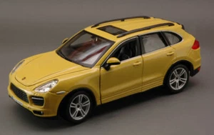 Porsche Cayenne Turbo Jaune 1:24 Model 21056Y Bburago - Imagen 1 de 1