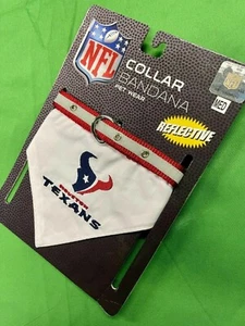 NFL Houston Texans Pet Collar Bandana Size Medium Neu mit Etikett - Bild 1 von 3
