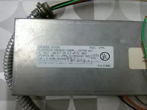 Chloride Systems CFPPL Fluorescent Emergency Lighting Ballast **Free Shipping** - Picture 1 of 4