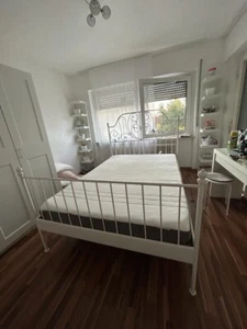 Leirvik Bettgestell weiss 140x200 cm IKEA , weiß - Bild 1 von 1