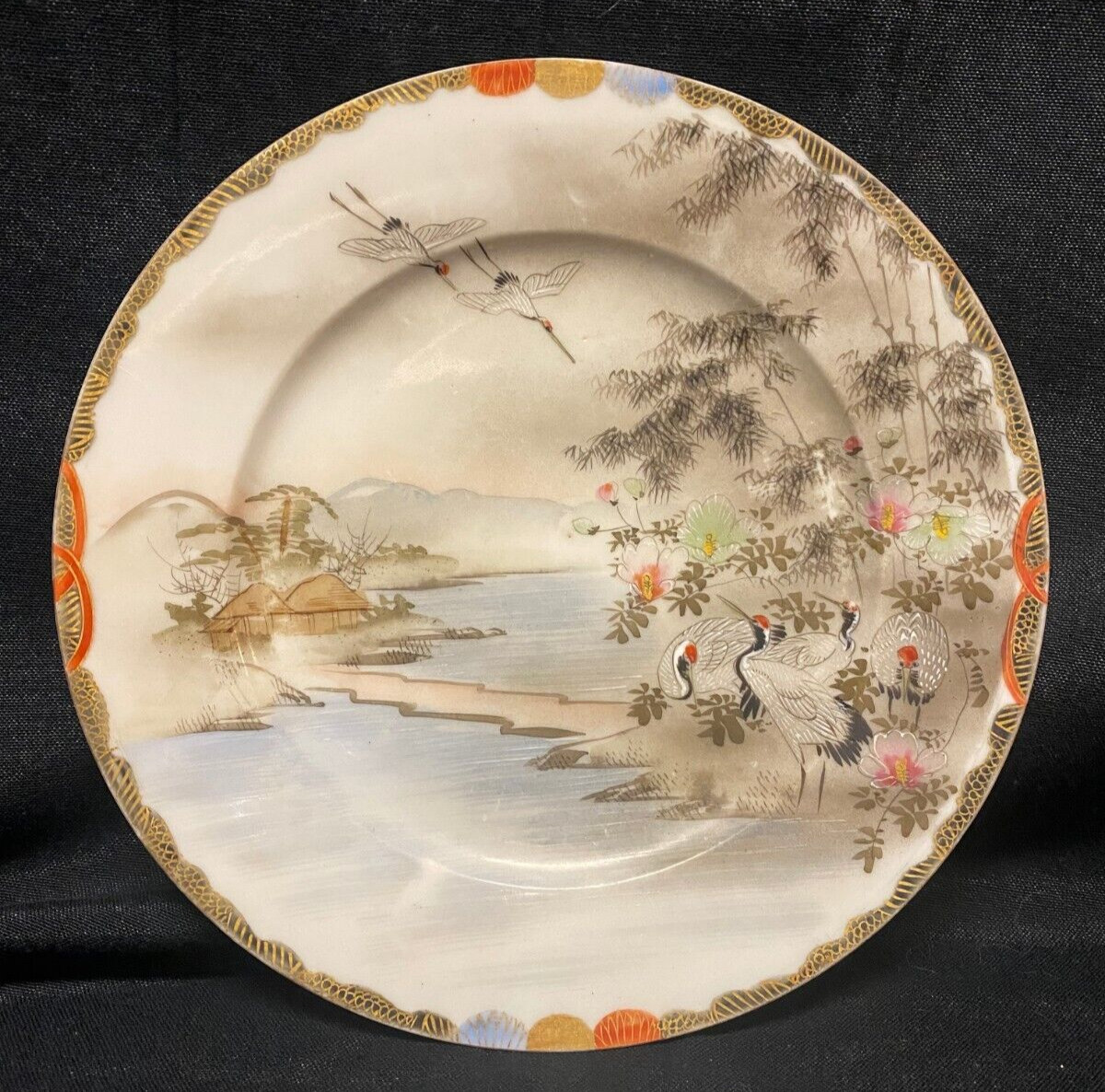 陶瓷古董原始1850-1899 年日本盘子| eBay