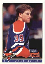 1993-94 OPC Premier Oilers Hockey Card #136 Doug Weight