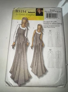 BUTTERICK 5154 Misses' Dress Variations XXL to 6X Connie Crawford UNUSED FF - Picture 1 of 3