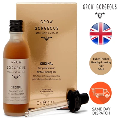 Grow Gorgeous Serum for More Thicker Voluminous and Healthier Looking Hair 60ml