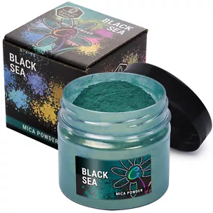 Mica Powder 2 oz, Soap Making Dye, Natural Epoxy Resin Dye Color Pigment - Picture 1 of 37