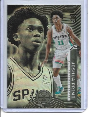 JOSHUA PRIMO   "ROOKIE"   2022  PANINI  ILLUSIONS   #162   SPURS / ALABAMA - Image 1 of 2