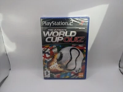 SEALED PS2 Game: The Ultimate World Cup Quiz (Factory Sealed/New) - Mint - Image 1 of 4