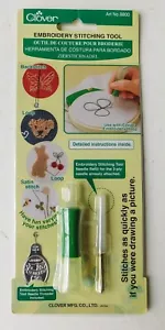 Clover Needle Punch Stitching Embroidery Tools #8800 New In Package - Picture 1 of 3
