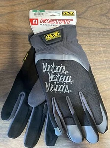 **NEW**  Mechanix Wear FASTFIT Mechanic Tactical EMT PPE Work Glove XL BLACK - Picture 1 of 3
