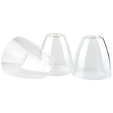 Kira Home Porter 5.5" Glass Shades Clear Replacement Glass 1.75" Fitter Size ...