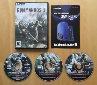 Commandos 3: Destination Berlin (2003) - PC CD-ROM - Free UK postage - Image 1 of 4