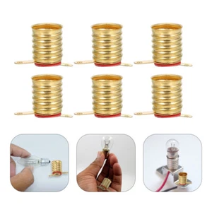 20 Pcs Lamp Holder Experiment Screw Holders Mini Light Bulb and Socket - Picture 1 of 12