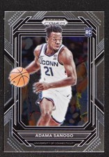 2023-24 Prizm Draft Picks Base #8 Adama Sanogo - UConn Huskies