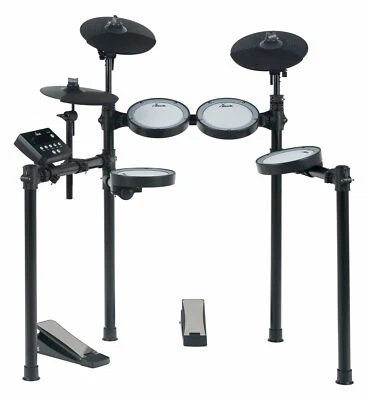 XDrum DD-460C E-Drum Kit elektronisches Schlagzeug Set Mesh Pad Kick Controller - Bild 1 von 4