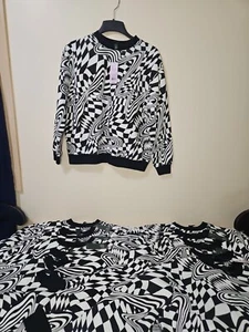 Women's Wholesale Lot 12 Sz S/XS Wild Fable Sweatshirts NWT Geometric -BestOffer - Picture 1 of 9