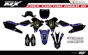 FITS YAMAHA YZ250F (2014-2018) YZ450F (2014-2017) graphic kit decals stickers - Bild 1 von 2