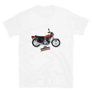 Maglietta MotorManiac Design Moto Kwaka Z1 900 DOC Stile Morbido Su Ordinazione - Foto 1 di 5